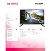 Sencor 24 colių HD Ready televizorius su DVB-T/T2/C/S2 imtuvais