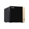 Serveris QNAP | 4 skyrių stalinis NAS | TS-464-8G | Intel Celeron | N5095 4 branduolių | Procesoriaus dažnis 2,9 GHz | 8 GB