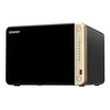 Serveris QNAP | 6 skyrių stalinis NAS | TS-664-8G | Intel Celeron | N5095 4 branduolių | Procesoriaus dažnis 2,9 GHz | 8 GB | DDR4