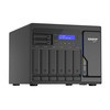 Serveris QNAP 6-Bay Desktop QuTS herojus NAS su keturiais 2.5GbE jungtys | TS-h886-D1602-8G | Intel | Xeon D-1602 | Procesoriaus dažnis 3,2 GHz | 8 GB | UDIMM DDR4 | Bendra įdiegta atminties talpa 128 GB | Juodas