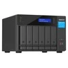 Serveris QNAP TVS-h674 NAS bokštas Intel® Core™ i3 i3-12100 16GB DDR4 QuTS Hero Juodas