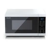 Sharp Aštrus | Mikrobangų krosnelė | YC-MS02E-W | Laisvai stovintis | 20 L | 800 W | Baltas