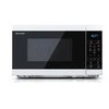 Sharp Aštrus | Mikrobangų krosnelė | YC-MS02E-W | Laisvai stovintis | 20 L | 800 W | Baltas