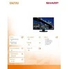 Monitorius Sharp EA272UB 27 colių IPS 3840X2160 16:9