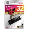 Silicon Power Blaze B20 32 GB, USB 3.0; USB 3.1 Gen 1; USB 3.2 Gen 1; USB 2.0 suderinamas atgal, Matte Juodas