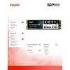 Silicon Power SSD P34A60 256 GB, M.2 PCIe Gen3 x4 NVMe, 2200/1600 MB/s