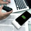 Silicon Power Bank | QD50 | 5000 mAh | USB-C | Juodas