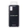 PA415TBE Silikoninis dėklas skirtas Samsung Galaxy A41 (Juodas)