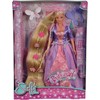 Simba Lėlė Steffi Love Rapunzel su labai ilgų plaukų mišinio kaina už 1 vnt