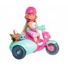 „Simba Doll EVI“ ant motorolerio su šunimi ir kačiuku
