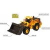 Majorette Grand Excavator Volvo Bulldezer 1:43 21cm