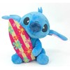 Mattel Disney pliušinis žaislas Stitch su lenta, 25 cm, mėlynas