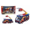 Simba Fireman Sam komplektas Big Gaisrinė mašina Jupiter interaktyvus automobilis + 2 figūrėlės šviesos garsas