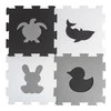 Smily Play Contrast Foam Mat Animals 9vnt. dėlionė 84354