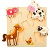 SMILY PLAY SPW83798 medinių naminių gyvūnėlių dėlionės