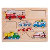 SMILY PLAY SPW83612 Medinės dėlionės transporto priemonės