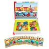 SMILY PLAY SP83883 transporto priemonių magnetinis dėlionės