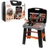 Black & Decker Juodas & Decker Dirbtuvės Smoby Juodas & Decker Bricolo Smart, juoda/pilka/oranžinė