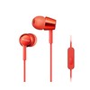 Sony MDR-EX155AP į ausis kišamos ausinės su mikrofonu, raudonos