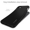Dėklas Spigen LIQUID AIR Apple iPhone 7 / 8 / SE 2020 / 2022 Juodas