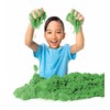 Spin Master Kinetic Sand - Spalvotas maišelis 900g - Žalias (6047182)