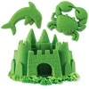 Spin Master Kinetic Sand - Spalvotas maišelis 900g - Žalias (6047182)