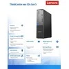 Lenovo ThinkCentre neo 50s Gen 5 Intel® Core™ i5 i5-13400 16 GB DDR5-SDRAM 512 GB SSD Windows 11 Pro SFF PC Juodas, Pilkas