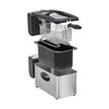 Gruzdintuvė Keptuvė Steba DF 300 (6 l, 1,5kg, 3000 W, plieno spalvos)