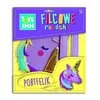 STNUX Unicorn piniginė violetinė STN7977 97977