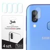 3Mk FlexibleGlass Lens Samsung A40 A405 hibridinis stiklas fotoaparato objektyvui 4 vnt.