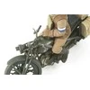 Tamiya BSA M20 britų motociklas su karo policija 1/35 plastikinis modelis