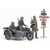 Konstruktorius Tamiya Zündapp KS600 motociklas ir šoninė priekaba 35384