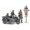 Konstruktorius Tamiya Zündapp KS600 motociklas ir šoninė priekaba 35384