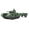 Tamiya Churchill Mk.VII Crocodile britų tankas 1/48 surinkimo rinkinys