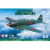 Tamiya Mitsubishi A6M5 Zero naikintuvas 1/72 plastikinis modelis 60779
