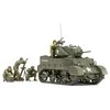 Tamiya M5A1 amerikiečių lengvasis tankas 1/35 plastikinis modelis 35313