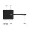 TARGUS USB-C šakotuvas Prie 3x USB-A ir 1x USB-C Baterijos įkrovimo Juodas (B2b)