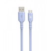 TB Kabelis USB-USB C 1m silikonowy violetinė