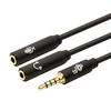 TB Adapteris 3,5mm MiniJa ck-2x3,5mm MiniJack M/F