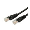 Tb Print TB Kabelis Cat.5e varinis pataiso laidas RJ45 UTP 0,5 m. juoda - pakuotė 10 vnt