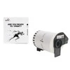Tb Print TBEB-DK22243 Brother Juodas etiketės ant baltos spalvos 102x30,48 mm