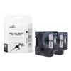Juosta TBTD-40913 skirta DYMO Juodas ant balto 9x7mm 2 vnt.