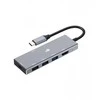 TB adapteris HUB USB C 7w1 – HDMI, USBx3, PD, SD/TF