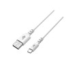 TB USB-USB C kabelis 2 m silikoninis baltas Quick Charge