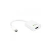 Techly IADAP USB31-HDMI USB ekrano adapteris Balta