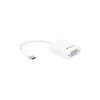 TECHLY 020423 Techly USB-C 3.1 į VGA M/F adapteris, baltas