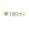 TECHLY Kompiuterio stalas Compact 600x450 su lentyna baltas
