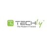 Techly ICA-TB 218 kompiuterio stalas Sidabras, Medis