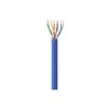 TECHLY 025619 TechlyPro UTP Cat6 masinis kabelis 4x2 kietas CCA 305m dėžė mėlynas