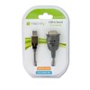 Techly IDATA USB-SER-2T kabelių sąsaja / invertavimo adapteris USB A RS232 Juoda, Metalinis